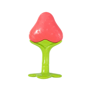 Anneau de dentition en silicone Fraise – 3M+